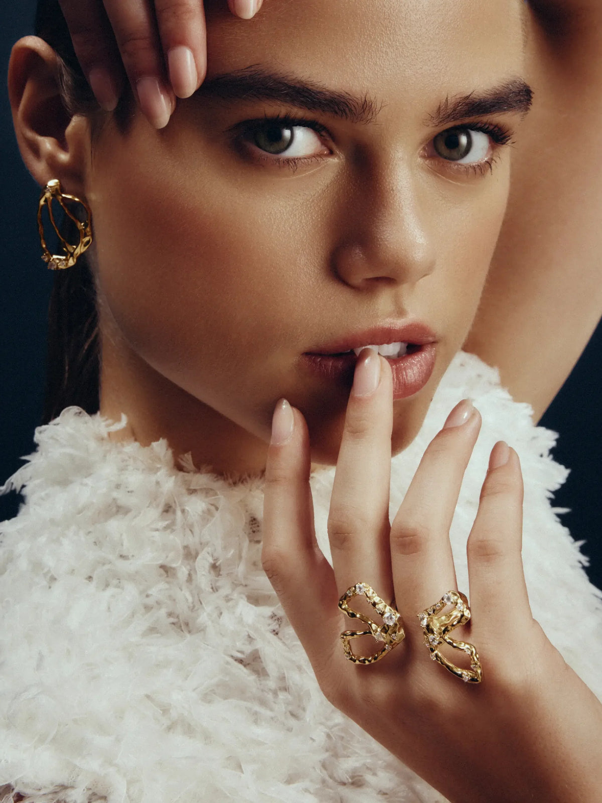 Mariposa Crystal Ring
