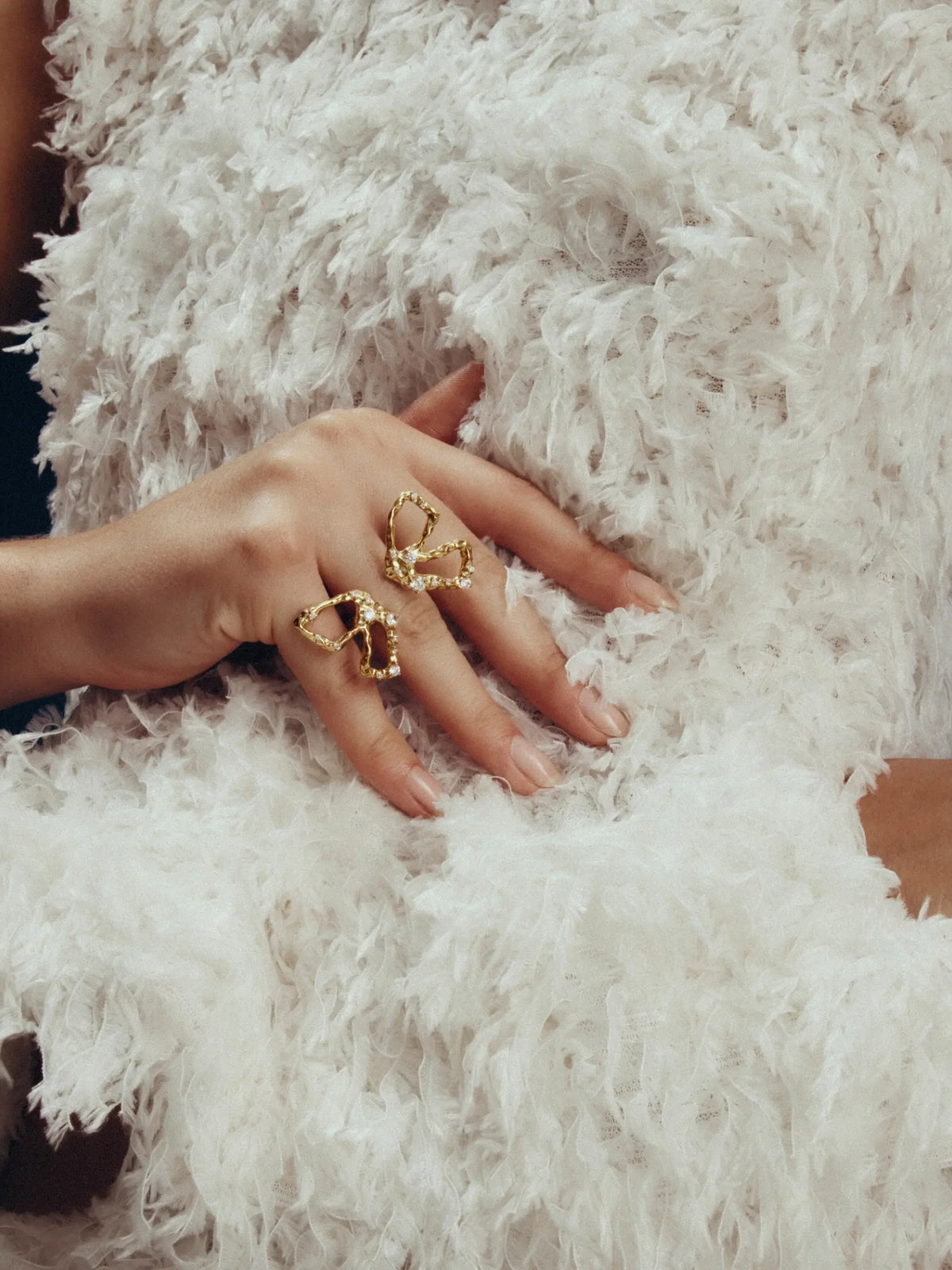 Mariposa Crystal Ring