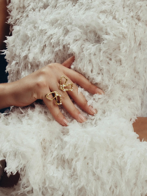 Mariposa Crystal Ring