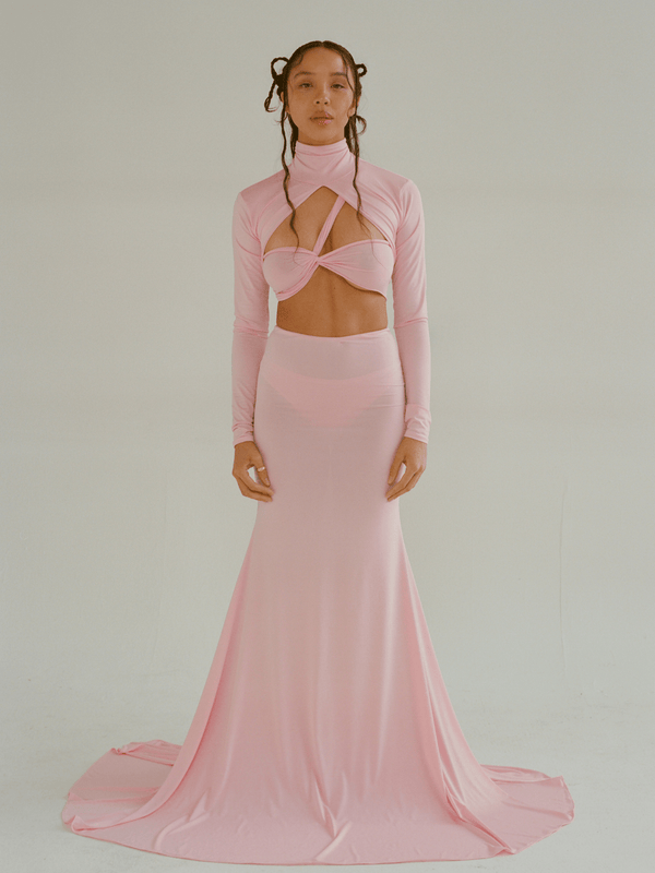 AC Knit Maxi Skirt