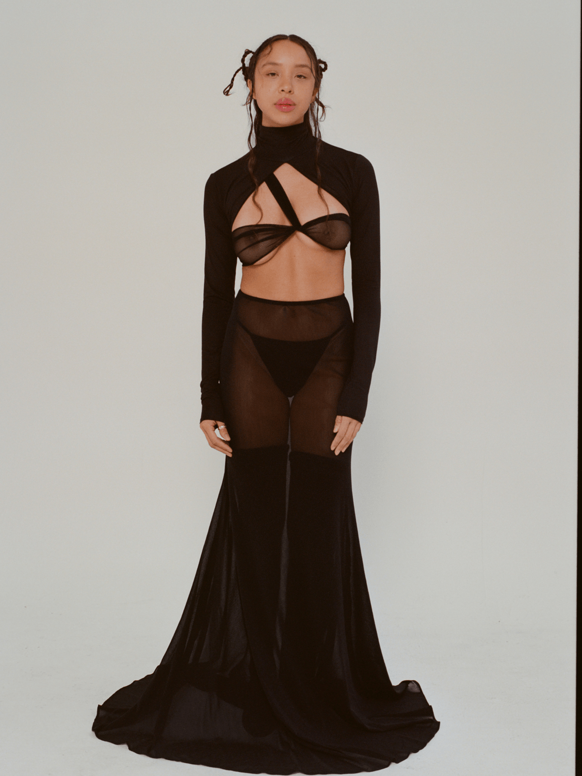 AC Knit Maxi Skirt