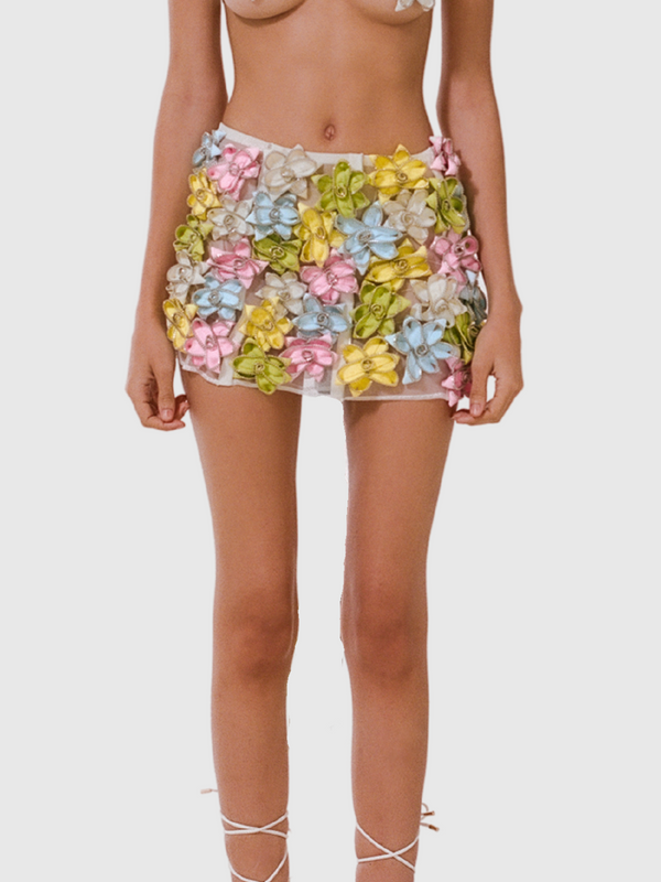 AC Multi Colored Floral Mini