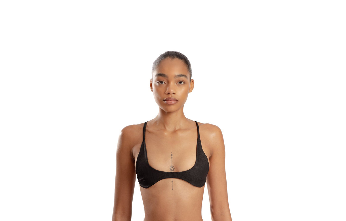 AC Denim Micro Top